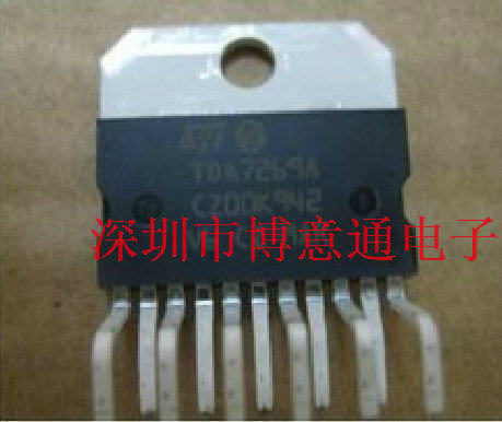 AB类双声道音频功率放大器 TDA7269A 直插ZIP-11 TDA7269全新原装
