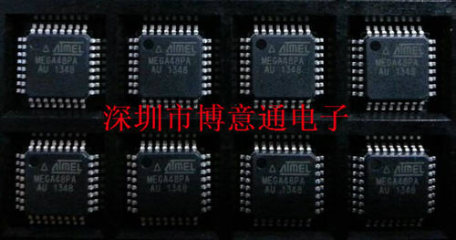 MEGA48 AVR单片机MCU微控制器MEGA48PA-AU 可直拍