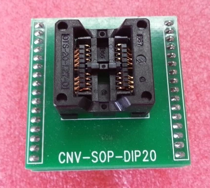 TSSOP8转dip8烧写座烧录座/IC测试座转换座 单边 全新 可直拍