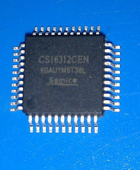 CS16312CEN VCD/DVD面板荧光驱动IC CS16312 全新原装 可直拍