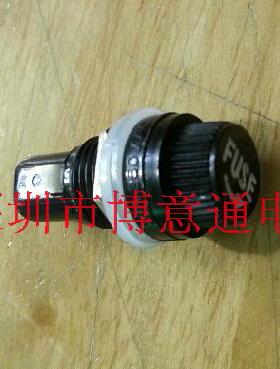 FUSE保险管座 保险管套 520保险丝座5X20MM 15A125VAC黑色10A250V