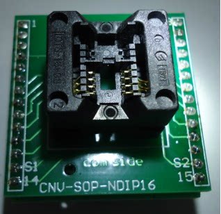 8脚IC 测试座  芯片拷贝座  贴片转直插  全新原装  SMD/DIP.SOP8