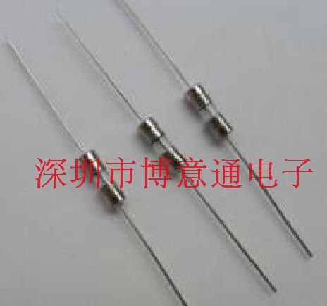 T2AL250V玻璃保险丝双帽带线