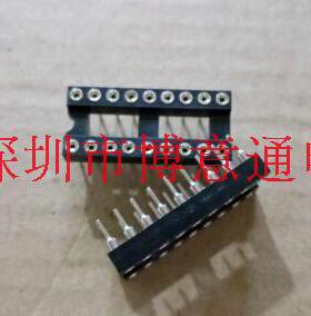 18脚圆孔IC插座 DIP18PIN圆脚直插IC插座 圆孔IC测试座全新可直拍