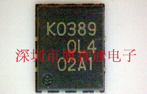 K0389 笔本及通信DC/DC转换器 KO389 双型功率MOSFET SMD 可直拍