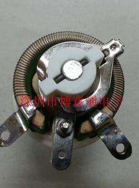 25W100R欧大功率可调电阻.圆形陶瓷可调电阻.磁盘变阻器.滑线变阻