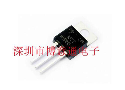 LM337T 可调三端 电源管理线性稳压器 LM337TG 全新 337T 可直拍