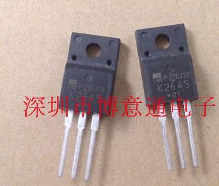 2SK2645  液晶电源开关管TO-220F 600V/9A  K2645 全新 可直拍
