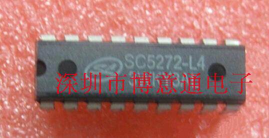 SC5272-L4 遥控IC 无线门铃灯控接收芯片DIP SC5272L4 可直拍