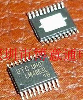 音箱.低音炮芯片 LM4863L AL 全新原装.封装TSSOP20 全新 可直拍