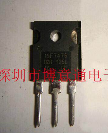 19F7476 大功率场效应MOS管 19F747G 音响MOS管 TO247