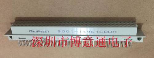 9001-14961C00A 绿色96P连接器 3X32弯针母座 9001-14961 可直拍