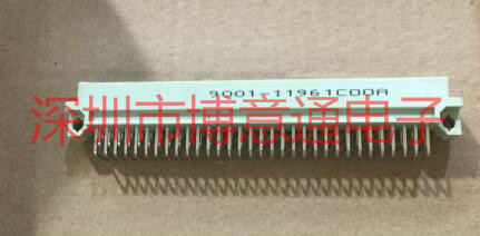 9001-11961COOA  绿色96P连接器 3X32弯针公座 9001-11961 可直拍