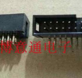 IDC插槽24PIN2X12芯 IDC母座 针距2.54MM 弯针接插件 IDC排线插座