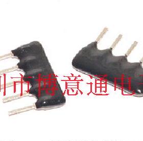 C5A104 插件排容 黑色直插5脚排容 5脚电容 网络排容 8A103 全新