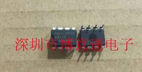 C811C  双路运算放大器  直插DIP8  UPC811C  全新 可直拍