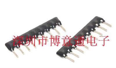 9脚排阻 9P51K 9A-513J 脚距2.54mm A09-513J A513J（包/200个）