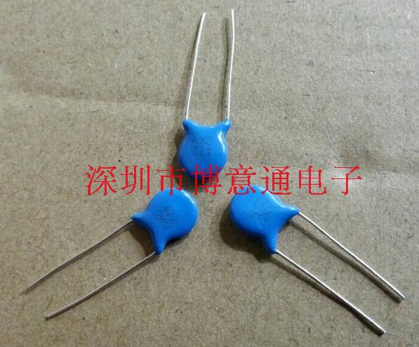 B-222K 2KV高压瓷片电容 2200P2000V 全新CCX222/2KV(包/1000PCS)