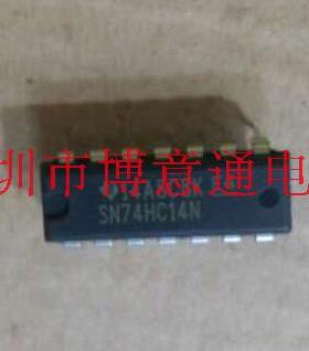 HD74HC14P 六反相触发器逻辑芯片 DIP14 SN74HC14N 原装 可直拍