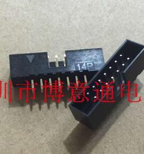 IDC插槽 8PIN 2X4芯 IDC母座 针距2.54MM 扁平线/灰色排线插座