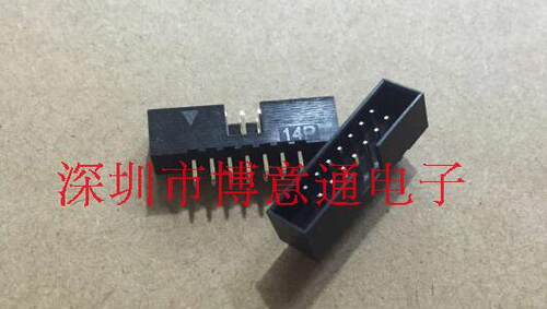 IDC插槽 8PIN 2X4芯 IDC母座 针距2.54MM 扁平线/灰色排线插座