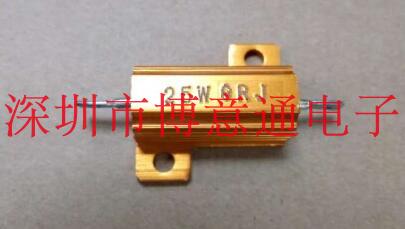 RX24-25W8R 黄金铝壳电阻 RX24 25W8RJ大功率电阻 8欧姆25W可直拍
