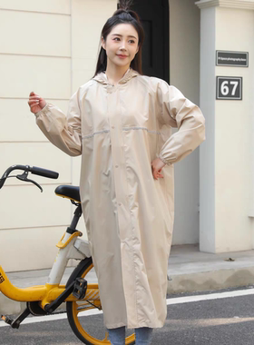 儿童雨衣带隐形书包位男女中大童学生亲子幼儿园宝宝防水服雨披