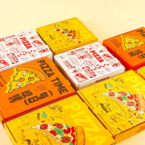 100个送垫纸铝膜保温加厚披萨盒