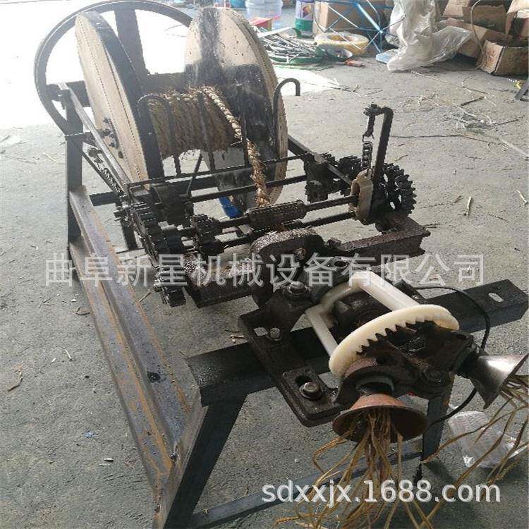 草绳编织机打草绳机器编制草绳子机草毡子机草绳机