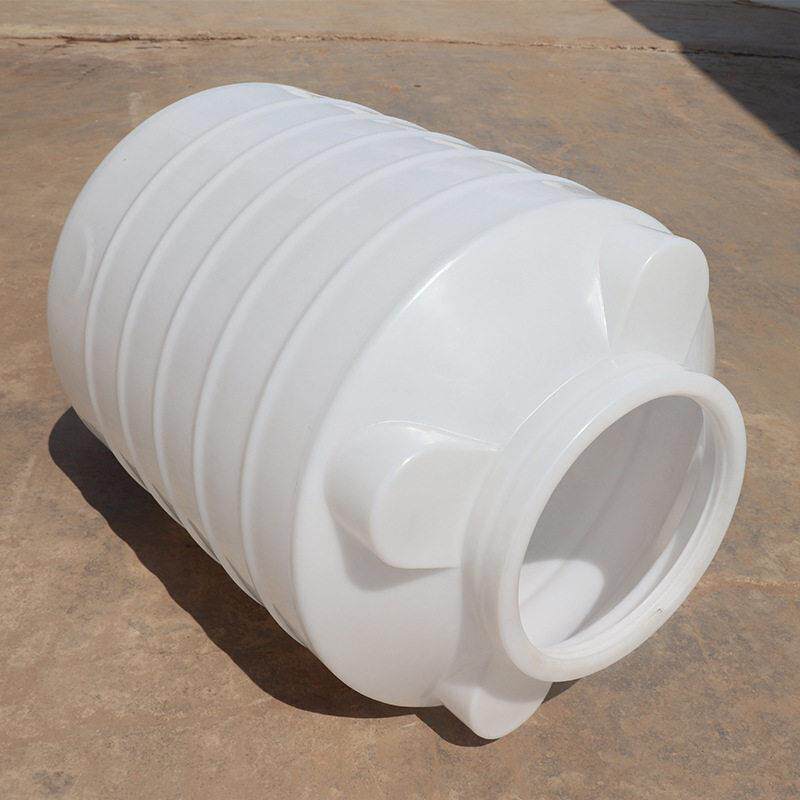 食品级鱼船储生活用水PE储水1000L/1吨PE水塔可安装接头法兰