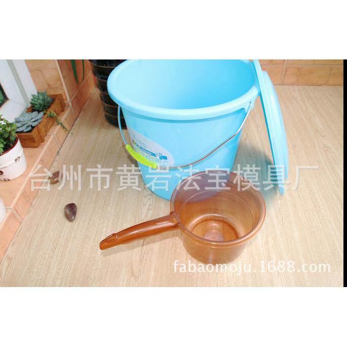 透明水瓢厨房塑料长柄大水舀子宝宝洗澡水舀水勺模具定制注塑
