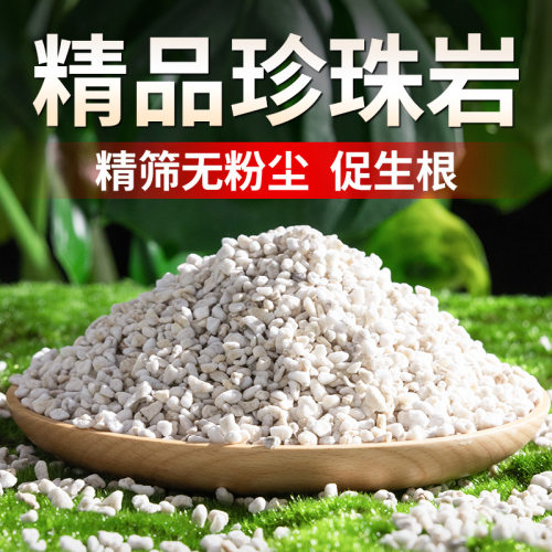 珍珠岩种花专用的营养土火山石多肉颗粒土蛭石园艺养花扦插专用土