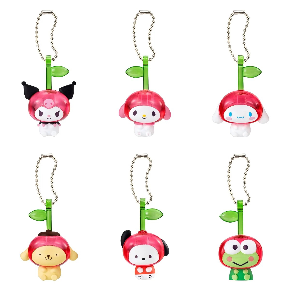 现货日本三丽鸥樱桃造型挂件扭蛋