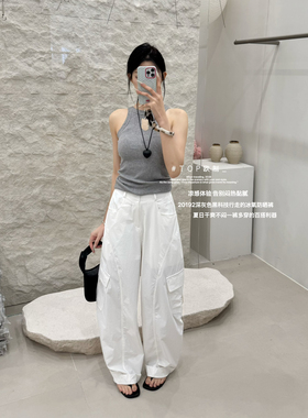 TOP 欧制-休闲裤休闲裤20192白色