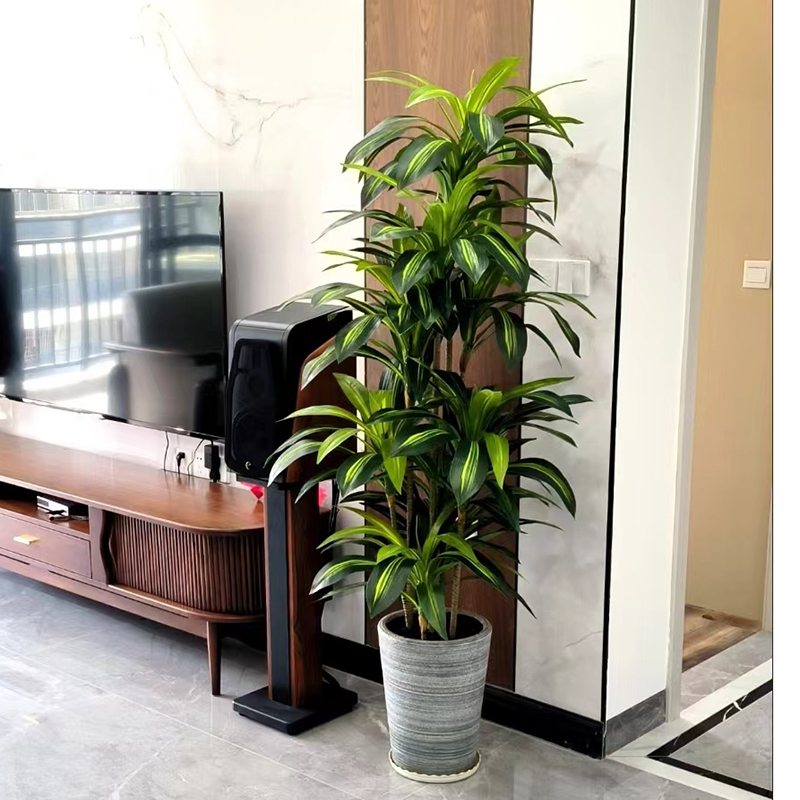 北欧仿真绿植巴西木假树室内摆件