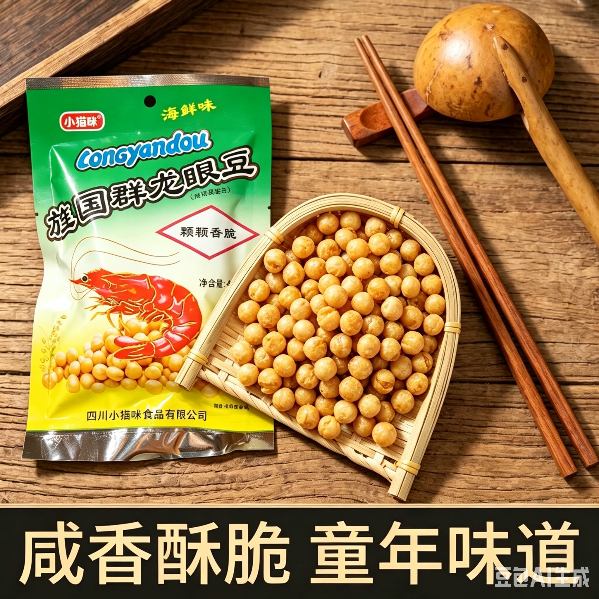 重庆特产龙眼豆经典零食怀旧零食龙眼豆