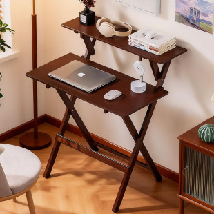 可折叠书桌小户型多功能家用儿童桌子客厅餐桌简易移动简约学习桌