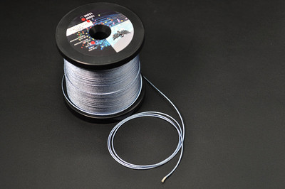 UPOCC litz 22awg 7N冷冻单晶铜镀银 耳机线 散线透明蓝外皮柔软