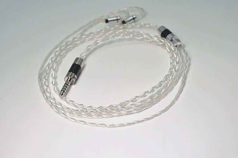 金银钯合金mmcx  A2DC谢蓝图 黑黄鹂 IE40 qdc 4.4平衡耳机升级线