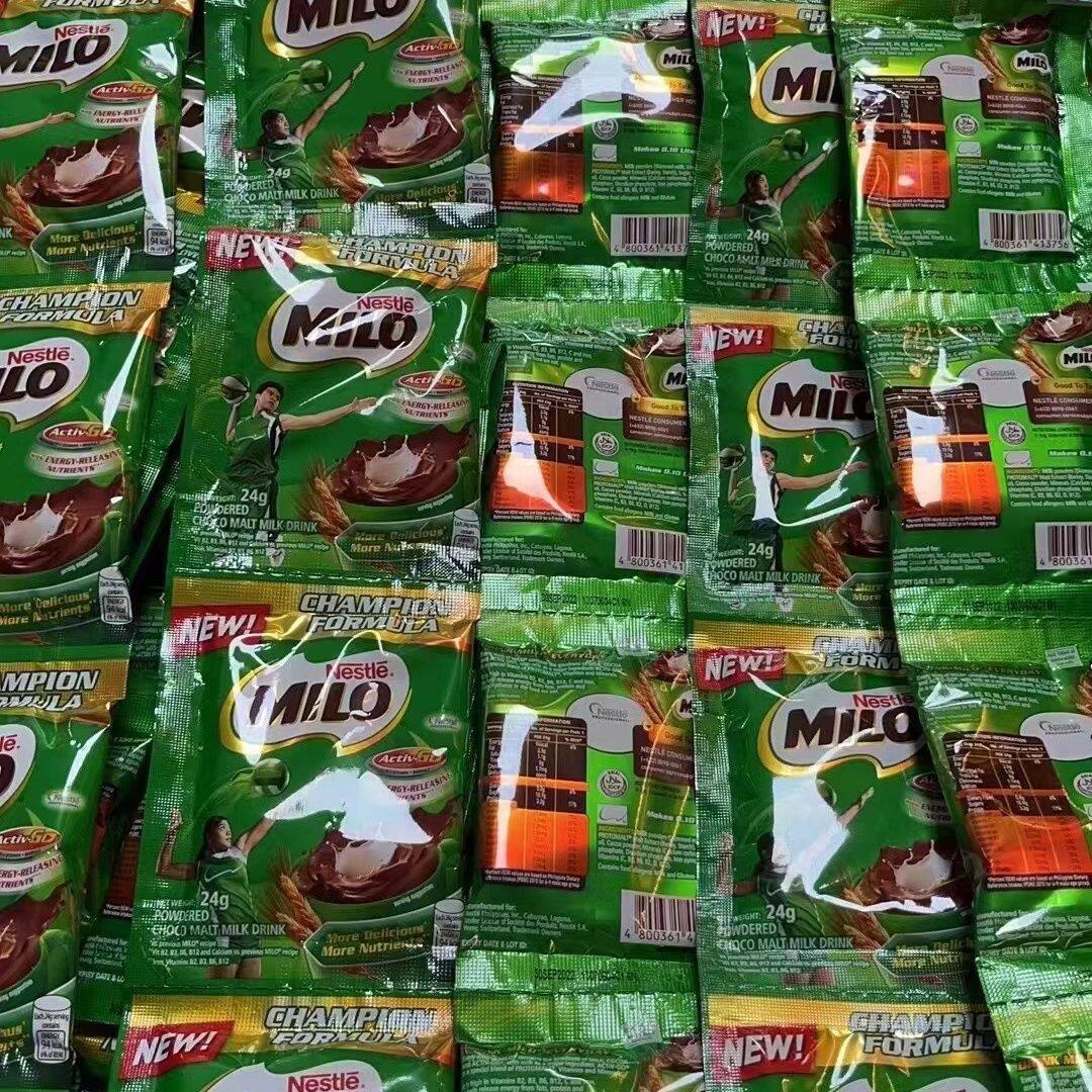 进口菲律宾雀巢Nestle美禄MILO可可巧克力冲饮营养早餐24g12小包