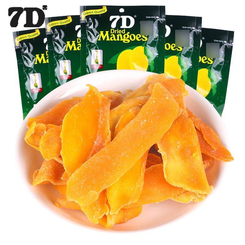 菲律宾产芒果干100g 包邮果味正宗 厚切大片无丝热销爆款推荐