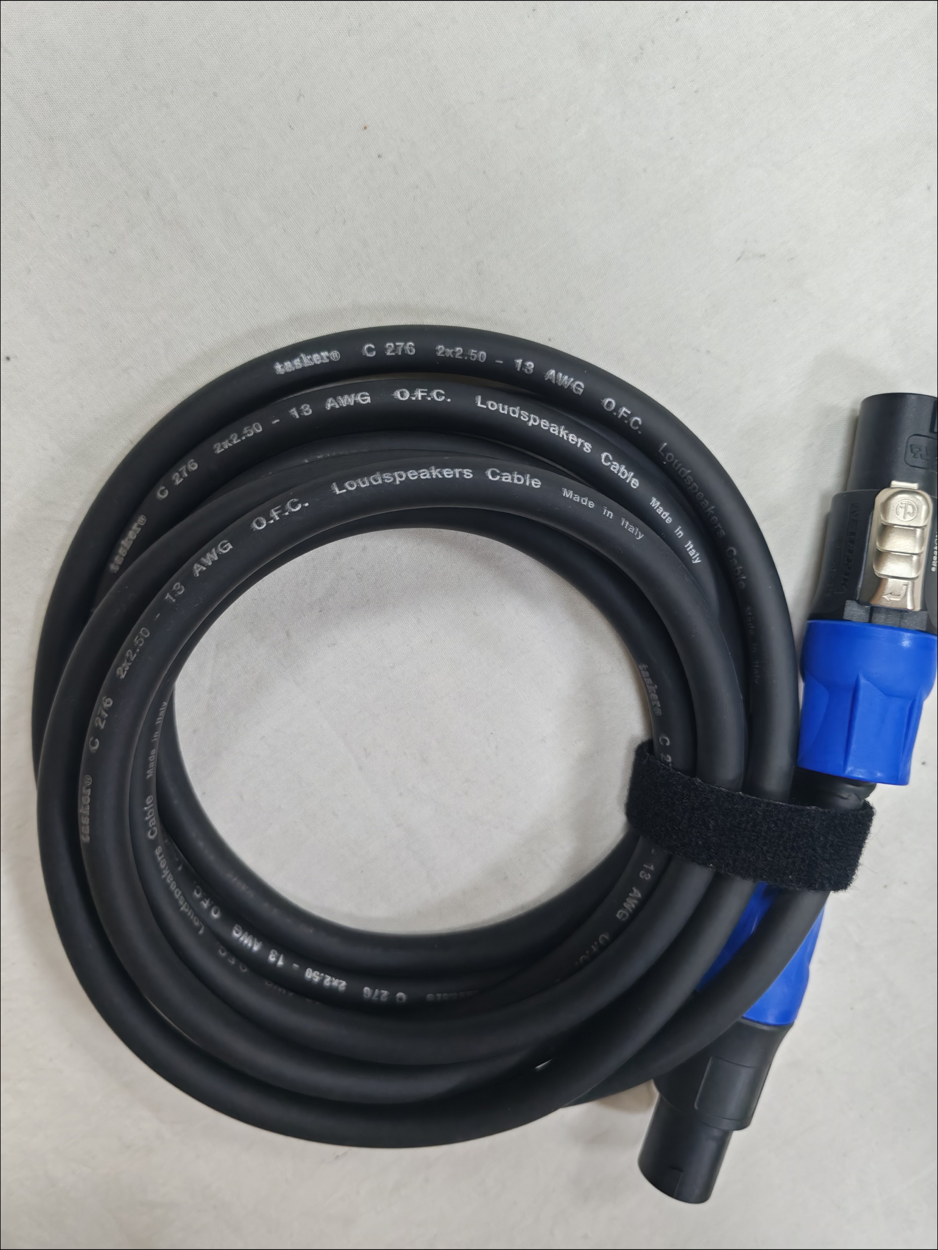 意大利TASKER原装进口 Nuetrik插头3米2.5mm喇叭线