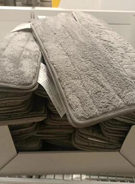 国内宜家代购佩普里格平板拖把用微纤维垫灰色12x37拖把布