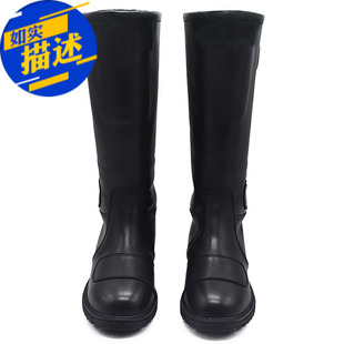 摩托车机车 PS001深圳铁骑靴港警牛皮靴马丁高筒高邦礼兵靴摩托靴