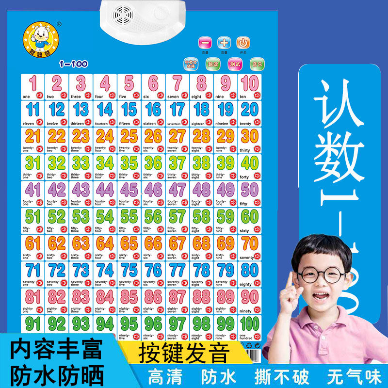 会说话的智能双语早教挂图
