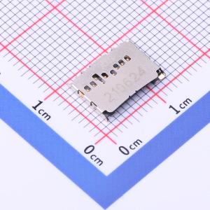 XKTF-7131-1 SD卡连接器拔插式 MicroSD卡(TF卡)卡座原装现货