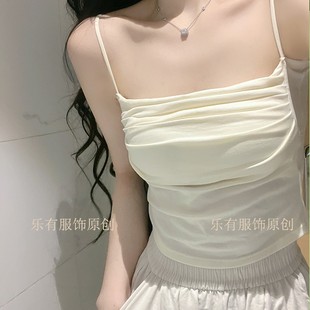 内搭美背带胸垫一体遮副乳打底修身 2025春夏新款 吊带背心女秋冬款