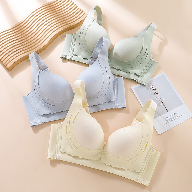 哺乳内衣上托防下垂聚拢产后喂奶薄款孕妇文胸怀孕期专用无痕大码