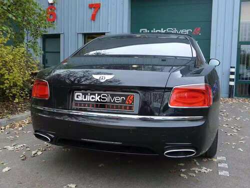flying spur 飞驰 V8  改装 quicksilver 尾段排气