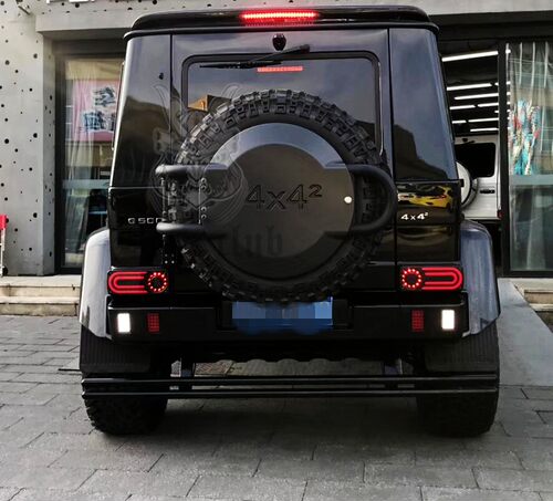 W463 G350 G500 G55 G63 G65 4x4 改装 LED 后灯 菊花尾灯 台湾